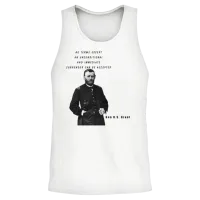 Gen Grant Design 1 Unisex Tank Top - White – 2