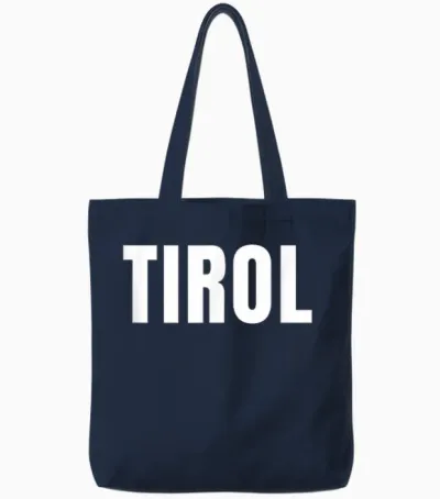 Tyrol Dj Apres Ski Outfit It's Time to Celebrate Tyrol Tote Bags - Navy