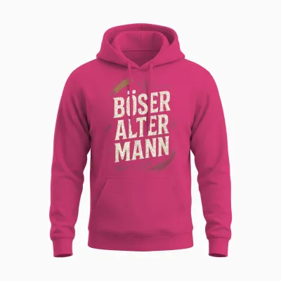 Böser Alter Mann - Böser Humor Schwarzer Humor Unisex Hoodie - Heliconia