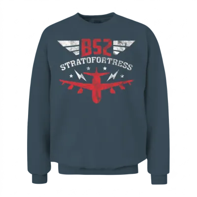 B52 B-52 Stratofortress Strategic Bomber Usa Gift Unisex Sweatshirt - Dark Heather
