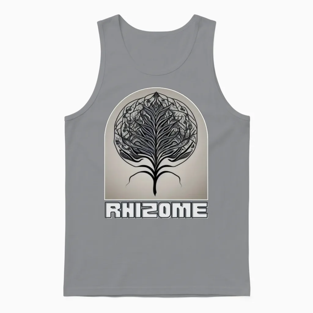 Nature Bounty Hiking & Outdoors Unisex Tank Top in Sport Grey