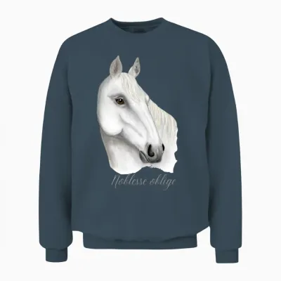 The White Horse Unisex Sweatshirt - Dark Heather