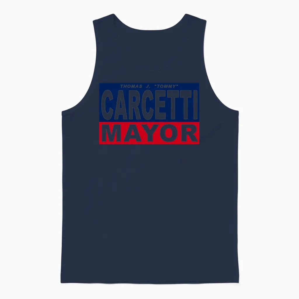 Carcetti Mayor Unisex Tank Top in Navy