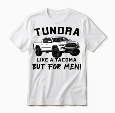 Tundra the Tacoma for Men Unisex T-Shirt - White