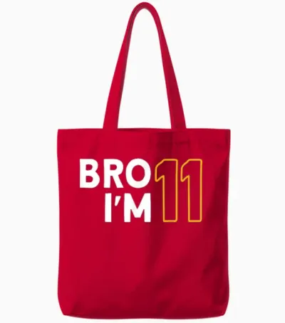11. Geburtstag, Jungen 11. Geburtstag, 11 Jahre, Bro I'm 11 Tote Bags - Red