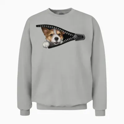 Dog Unisex Sweatshirt - Ash