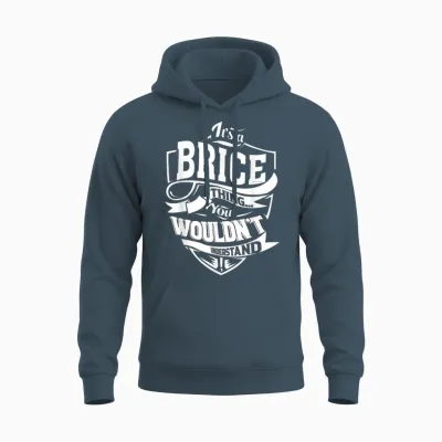 It's a Gift from Brice Unisex Hoodie - Dark Heather