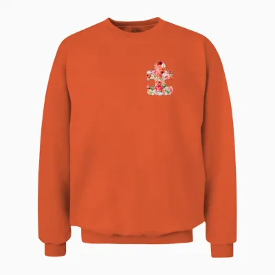 Autism Pocket Funny Unisex Sweatshirt - Orange