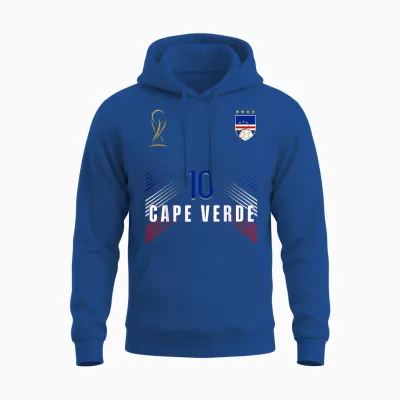 Retro Cape Verde Flag Cape Verdean Pride Lovers Unisex Hoodie - Royal