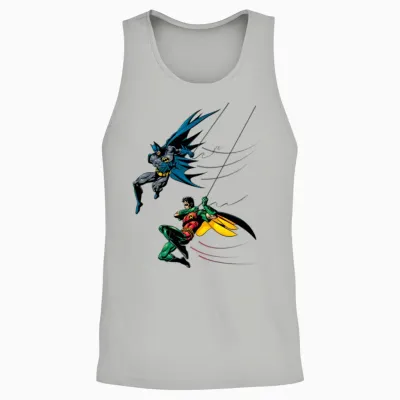 Batman and Robin Unisex Tank Top - Ash