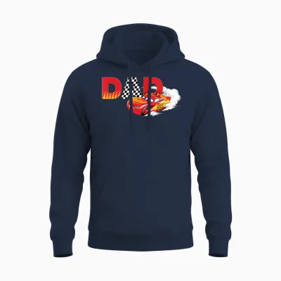 Disney & Pixar's Cars Dad Birthday Gift Father's Day Unisex Hoodie - Navy
