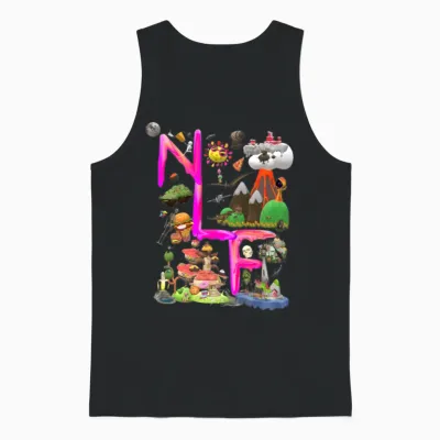 Nlf 3d Animation Only Unisex Tank Top - Black