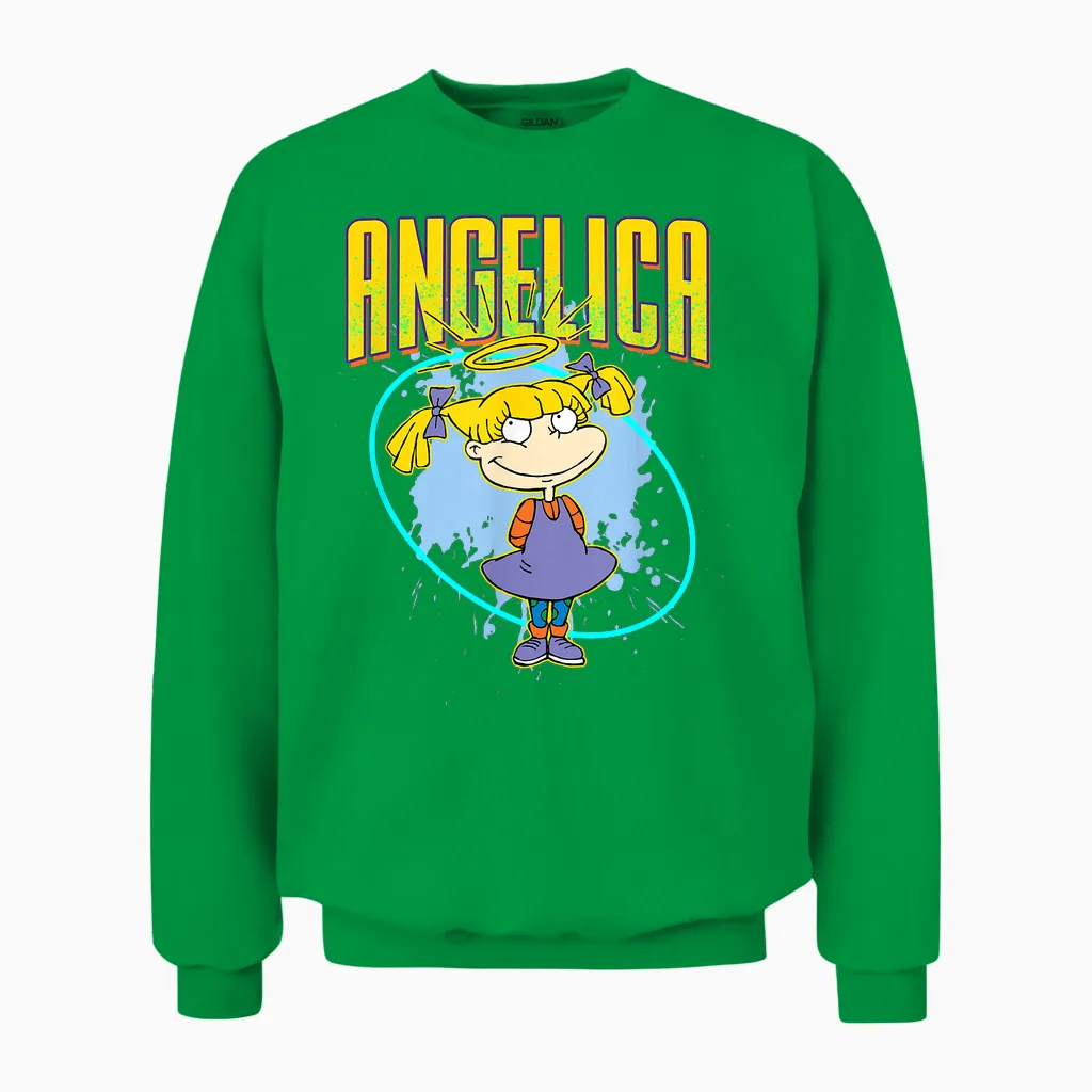 Angelica Pickles Unisex Sweatshirt in Irish Green