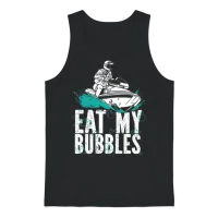 Jet Ski Unisex Tank Top - Black – 1