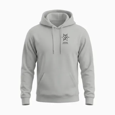 Star Trek Starfleet Academy Command Division Pocket Logo Unisex Hoodie - Ash