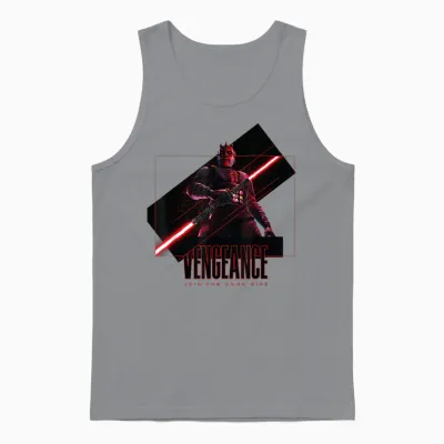 Star Wars Maul Shadow Lord Vengeance Join the Dark Side Unisex Tank Top - Sport Grey