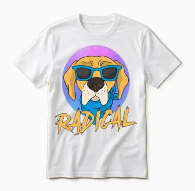 Dog Unisex T-Shirt - White