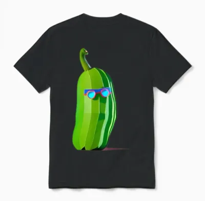 Serious Chini Unisex T-Shirt - Black