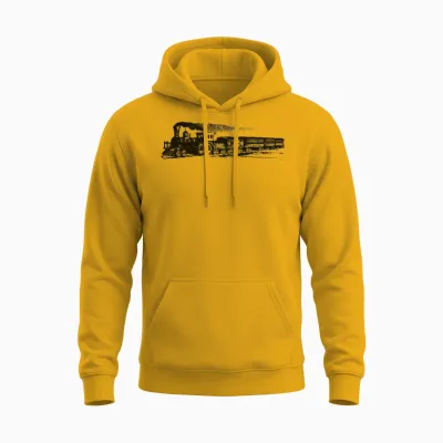 Train Unisex Hoodie - Gold