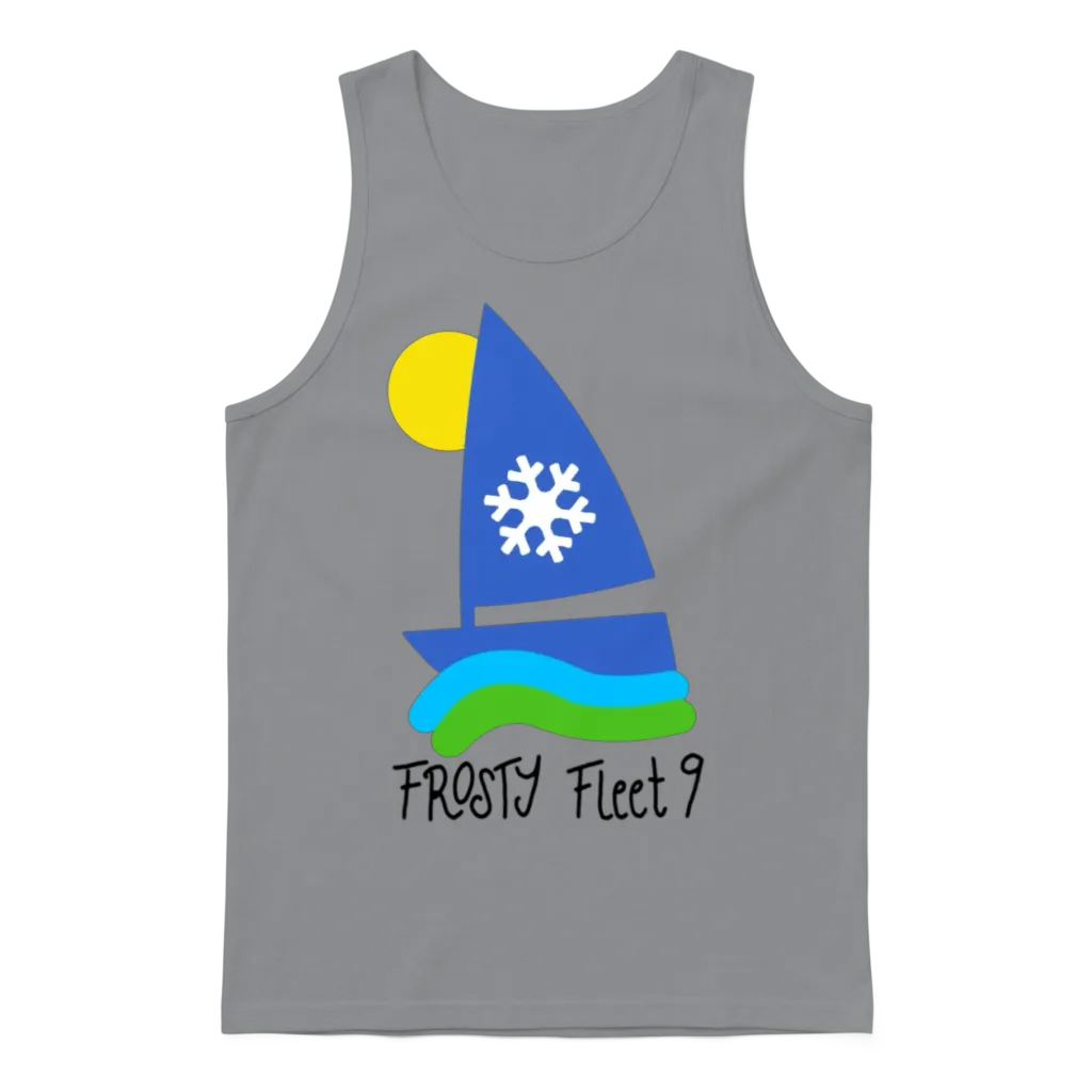 Frosty Fleet 9 - Large and Loud Unisex Tank Top - Sport Grey