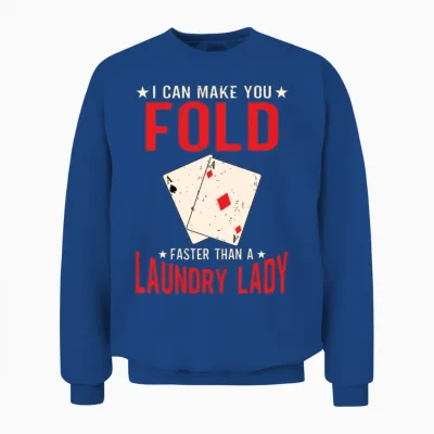 Poker Unisex Sweatshirt - Royal
