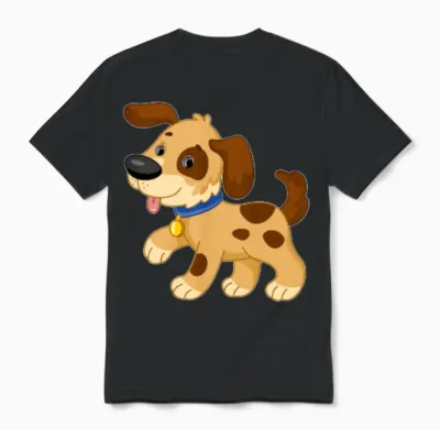 ☆☆dog Dog☆☆ Unisex T-Shirt - Black