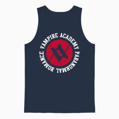 Vampire Academy Unisex Tank Top - Navy
