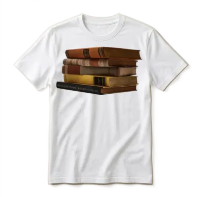 Books Reader Reading Buecher Lesen Lernen75 Unisex T-Shirt - White