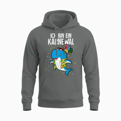 Cologne Carnival T-Shirt, Black Unisex Hoodie - Graphite Heather