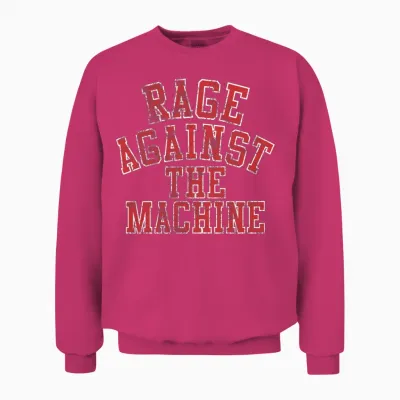 🤬 🎸 Rage Again$t the Machine Unisex Sweatshirt - Heliconia