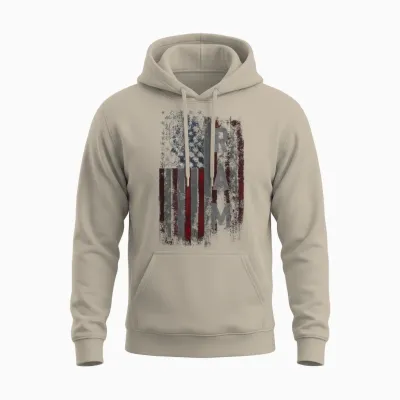 Ram Family American Unisex Hoodie - Sand