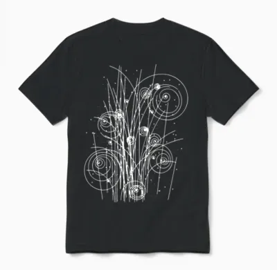 Physics String Theory Radiation Unisex T-Shirt - Black