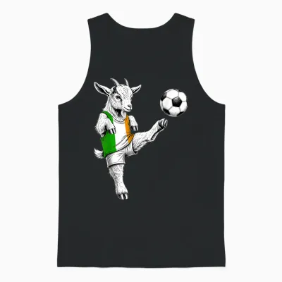 Drapeau Irlandais Pour Hommes, Femmes, Enfants Irlande Unisex Tank Top - Black