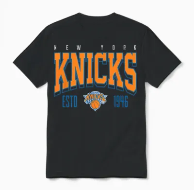 Offizieller Nba-Wettkampf Der New York Knicks Getestet Unisex T-Shirt - Black