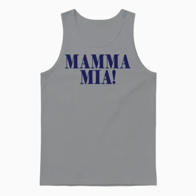 Mamma Mia Unisex Tank Top - Sport Grey