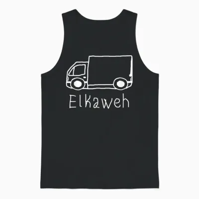 Elkaweh / Lkw / Kinder / Schule / Bildwitz Unisex Tank Top - Black