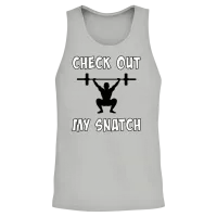 Check Out My Snatch Unisex Tank Top - Ash – 2