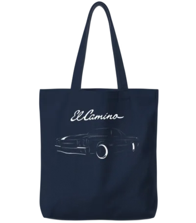 El Camino Tote Bags - Navy