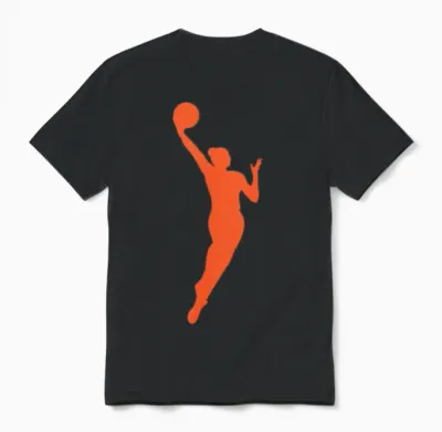 Wnba Basketball Unisex T-Shirt - Black