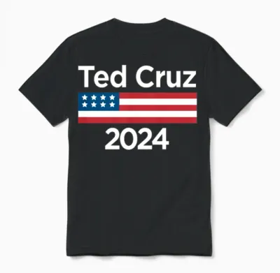 Ted Cruz 2024 Unisex T-Shirt - Black