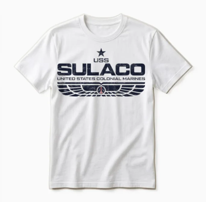 U.s.s Sulaco Unisex T-Shirt in White
