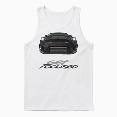 16focusrsblack Unisex Tank Top - White