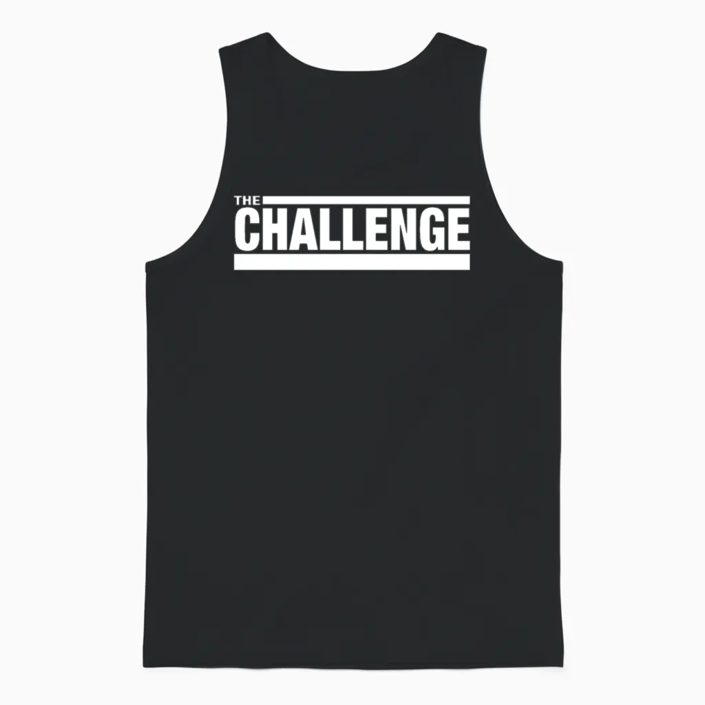 Mtv the Challenge Logo Unisex Tank Top in Black