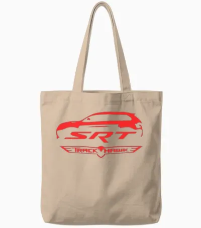 Jeep Grand Cherokee Trackhawk Tote Bags - Natural