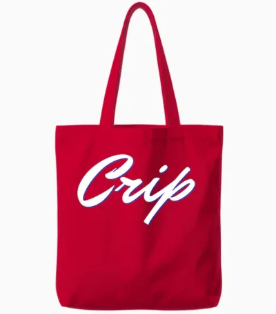 Crip Tote Bags - Red