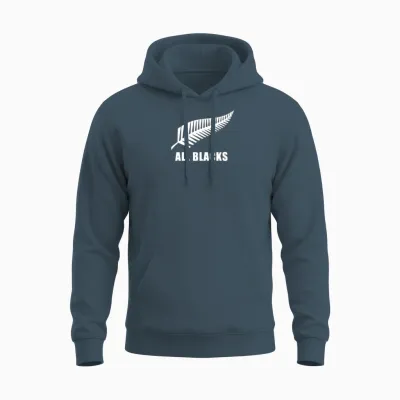 All Blacks New Zealand Cricket Unisex Hoodie - Dark Heather