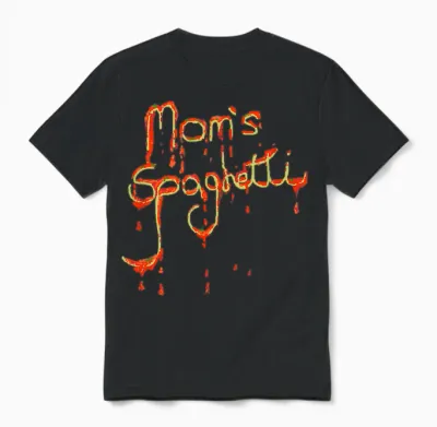 Mom's Spaghetti Unisex T-Shirt - Black