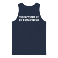 Nonagenarian 90 Years Old 90th Birthday Unisex Tank Top - Navy – 1