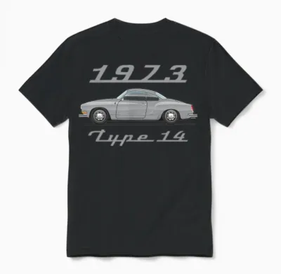 1973 Gray Unisex T-Shirt - Black