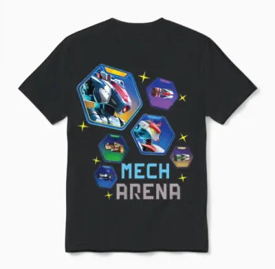Mech Arena Unisex T-Shirt - Black